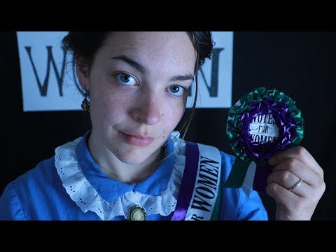 ASMR Meeting a Suffragette | Women of History Roleplay [Binaural]