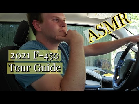 ASMR - 2021 Ford F-450 Limited Tour - Whispers & Tapping