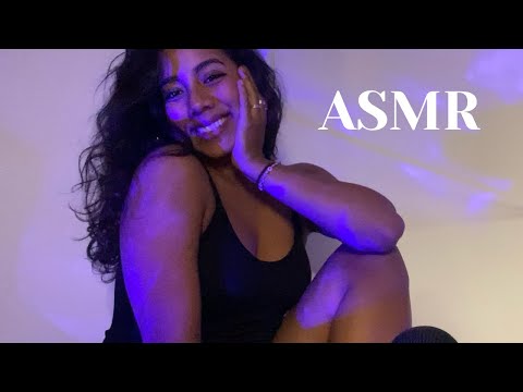 ASMR body triggers and clothing scratching
