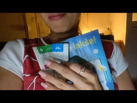 ASMR Page Turning, Page Squeezing, Glossy Magazines, Tapping, Scratching