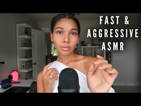 ASMR | UNIQUE Fast & Aggressive Mouth Sounds ✨💛 | Fast & Aggressive Triggers