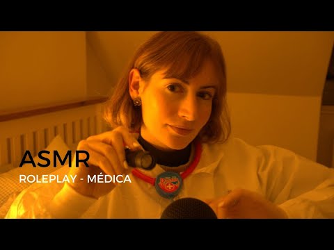 ASMR - Roleplay Médica - Check up anual | Solange Prata