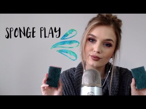 ASMR | Dry & Soapy Sponges - Scratching, Squeezing & Destroying [My Favourite Trigger] ✨
