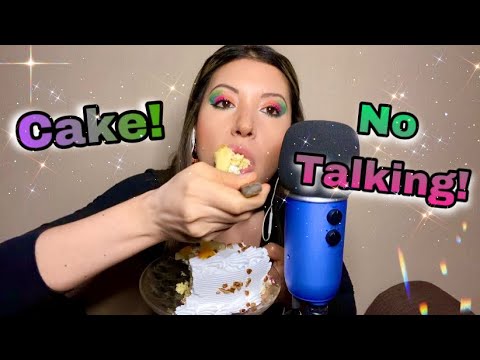 ASMR Eating Cake (No Talking) | Comiendo Pastel de Tres Leches (Sin Hablar) | Mukbang