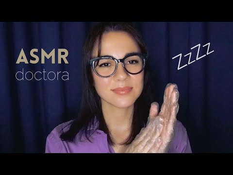 ASMR roleplay doctora oftalmóloga 👩🏻‍⚕️ susurros de oído a oído + soft spoken