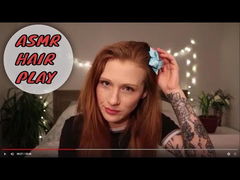 ASMR for Relaxation and Sleep! Hair Brushing, Head Massages, ASMR Tingles, and Hairbows!