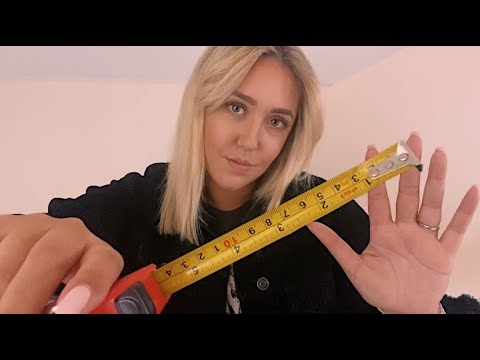 ASMR Measuring You (Personal Attention, Writing Notes, Measuring Tape)