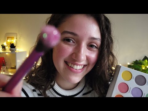 ASMR 💗 Caring Friend Does Your Makeup