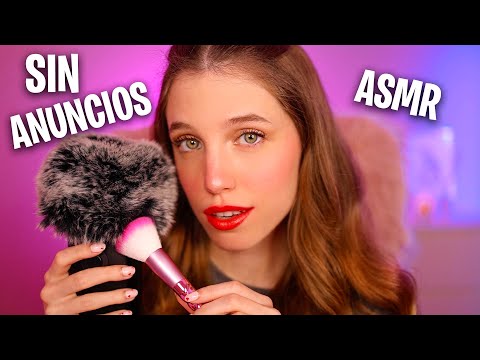 ASMR *SIN ANUNCIOS* PARA DORMIR PROFUNDAMENTE 💆🏼‍♀️ CHIMENEA DE FONDO 🔥 MUY RELAJANTE 🌙