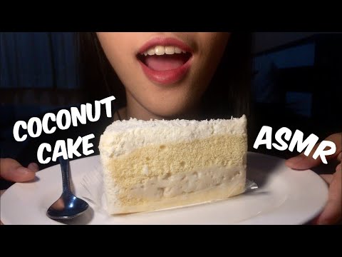 ASMR COCONUT CAKE 🍰 | **Eating Sound ** | MYNTP ASMR