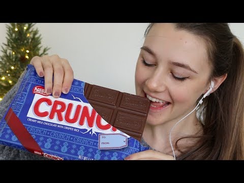ASMR - Eating This Huge Chocolate Bar! 🍫 Very Crunchy