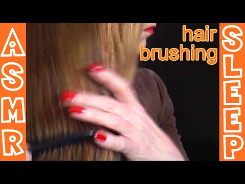 ASMR long hair brushing 1