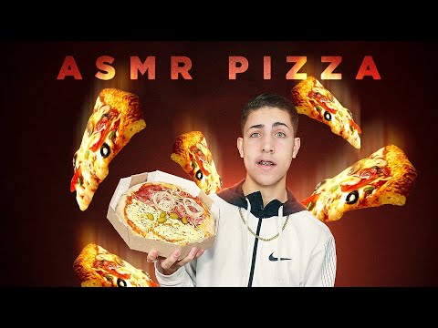 ASMR COMENDO PIZZA – SONS DE MASTIGAÇÃO
