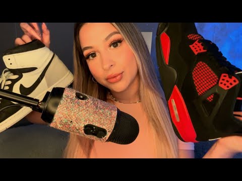 ASMR Shoe triggers 👟 Relaxing Sneaker sounds (tapping, scratching) 💤❤️