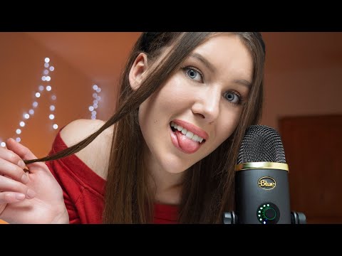 ASMR FAST AND INTENSIVE Mouth Sounds, Hand Sounds, Tapping, Spit painting