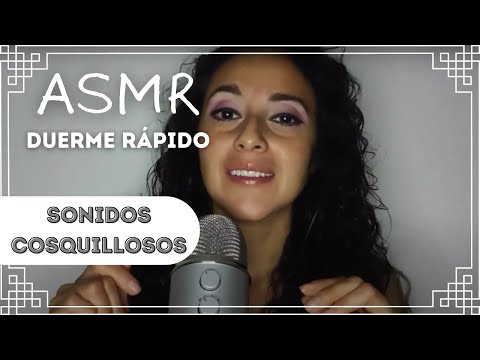 DUERME RÁPIDO 😴 con estos sonidos COSQUILLOSOS 😊 | ASMR en español | ASMR Kat