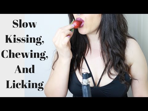ASMR: Wet Mouth Sounds (Kissing, Chewing Gum , Lip Smacking, And Licking