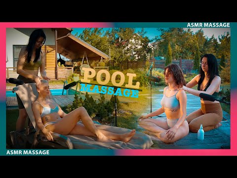 ASMR Only Pool Massage from Anna