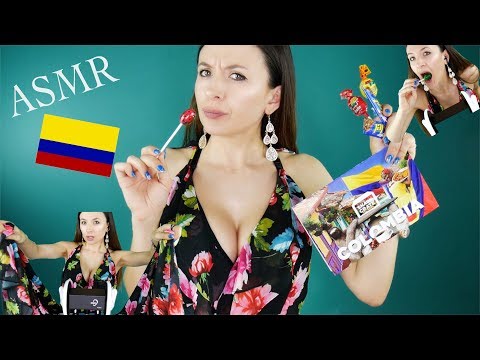 Trying Colombian Snacks *ASMR