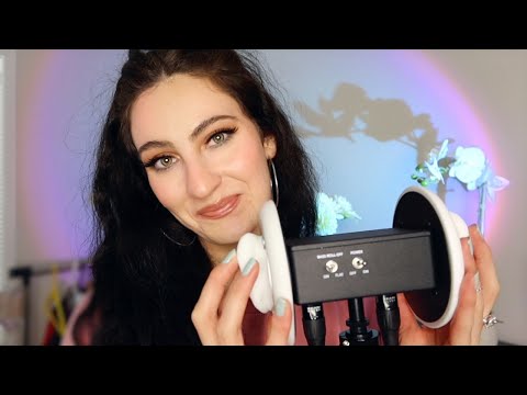 ASMR Sleep in 15 Minutes - Slow Whispers, Ear Taps, Mic Blowing