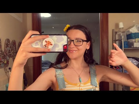 Asmr~Tapping on different mirrors 🪞 (Tapping, scratching, rambling)