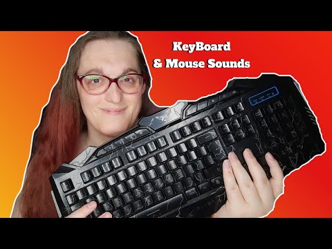ASMR | Clicky Typing, Whispering, & Tapping Sounds