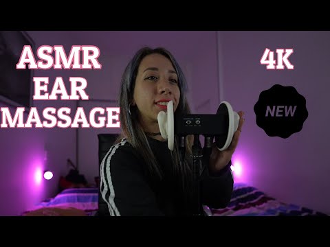 ASMR | EAR MASSAGE | 3DIO | 4K