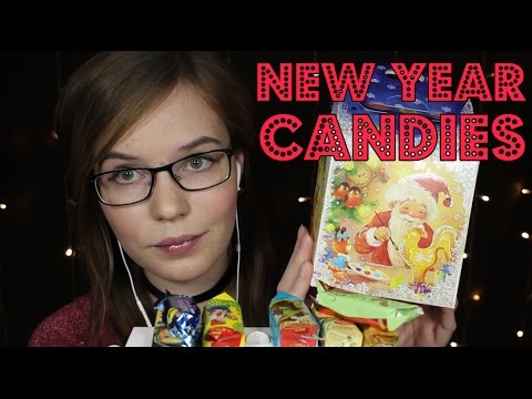 New Year Candies Show&Tell | Soft-Spoken | Binaural HD ASMR