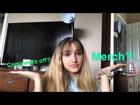 ASMR| ~Am I Coming out With Merch?? + Explaining why my Comments are Turned Off~
