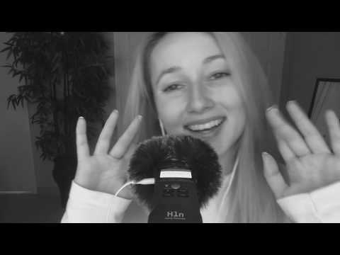 ASMR || Inaudible Whispering, Fluffy Mic Scratching & Tapping!