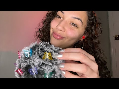 ASMR Bug Searching 🐜 fast and agressive fluffy mic scratching & mic sounds