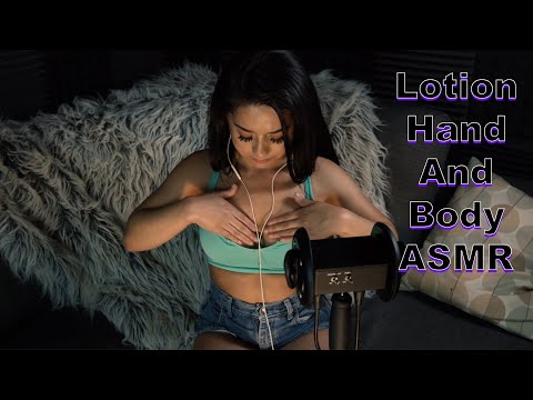 (ASMR) Body Lotion Sounds W/ Lilly ASMR - The ASMR Collection - Best lotion sounds for sleep