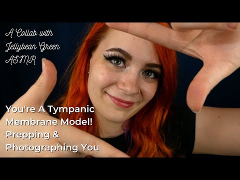 ASMR Photographing You ~ You're A Tympanic Membrane Model! 📸 | Collab with Jellybean Green ASMR