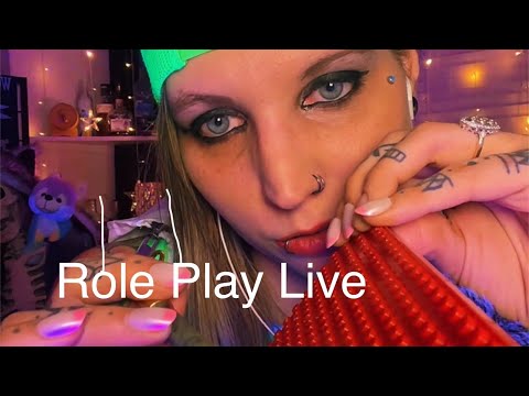 Role play packed asmr from my  TT live