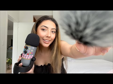 ASMR Unpredictable Triggers! (Car sounds, personal attention, tapping, textured scratching, whisper)