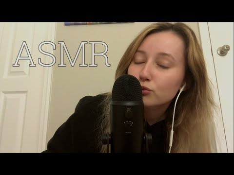 ASMR // Up-Close Whisper Rambles + Hand Movements!