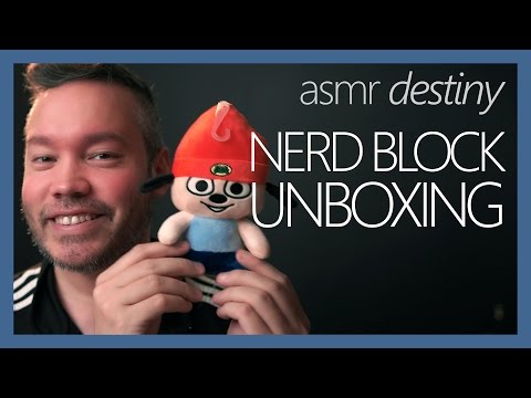 ASMR ✄ Unboxing January 2017 Nerd Block Subscription Box! ✄ (4K)