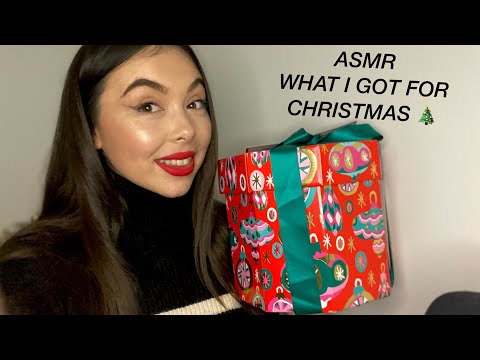 ASMR WHAT I GOT FOR CHRISTMAS 2021 | show and tell haul