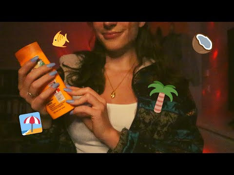 ASMR | 5 Things I would take to a Desert Island (German ASMR Challenge)🌴🌊