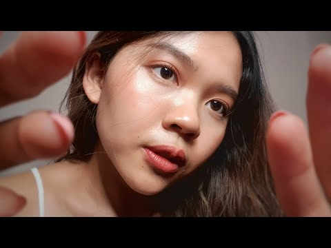 ASMR Plucking Away Your Negative Energy ❤️ (Mouth Sounds, Help for Self Concentration)