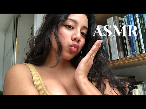 ASMR eating your negative energy & giving you kisses💋