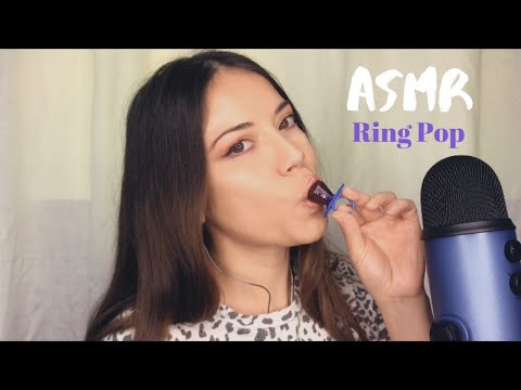ASMR | Mouth Sounds | Ring Pop Eating (No Talking)