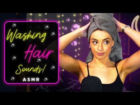 [ASMR] Hair Play / Hair Washing / Shampoo / Bubbles / Brushing !!!
