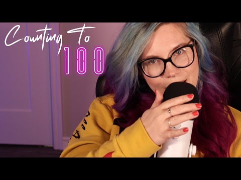 ASMR | Counting Up To 100 | Mic Rubbing