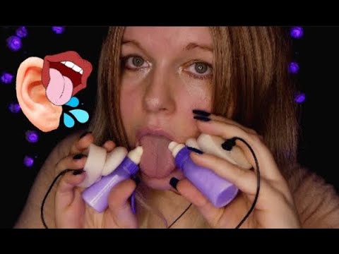 ASMR | INTENSE Wet Mouth Sounds👅💦 Bottle Candy, Whispering.