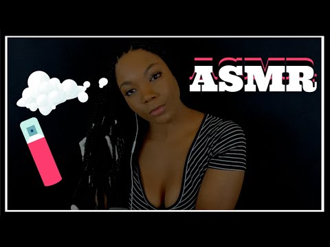 ASMR Head Massage | Foam Mousse Hair Stroking 🤤