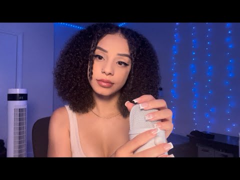 ASMR | Pure Mouth Sounds and Hand Sounds + Finger Fluttering (fast & aggressive) | Gentle Whispers ✨
