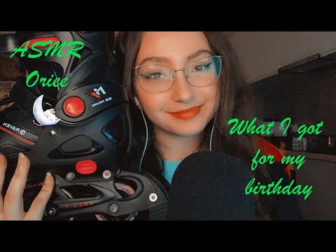 ASMR | What I got for my birthday 🎂