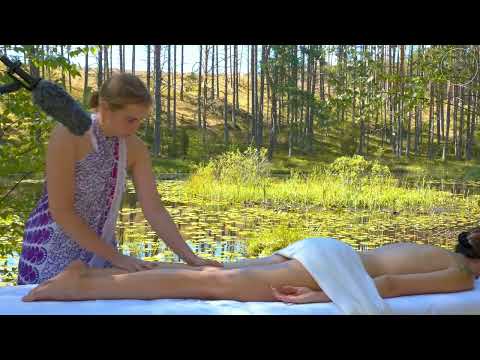 🌿 Serene Outdoor ASMR Body Massage for Ultimate Relaxation 💤