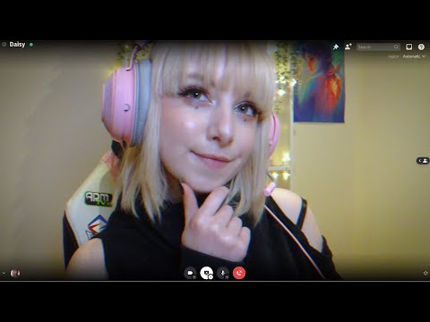 ASMR ✧ British E-Girl Asks You Personal Questions on Discord Call ✧ (Soft Spoken, Typing Sounds)